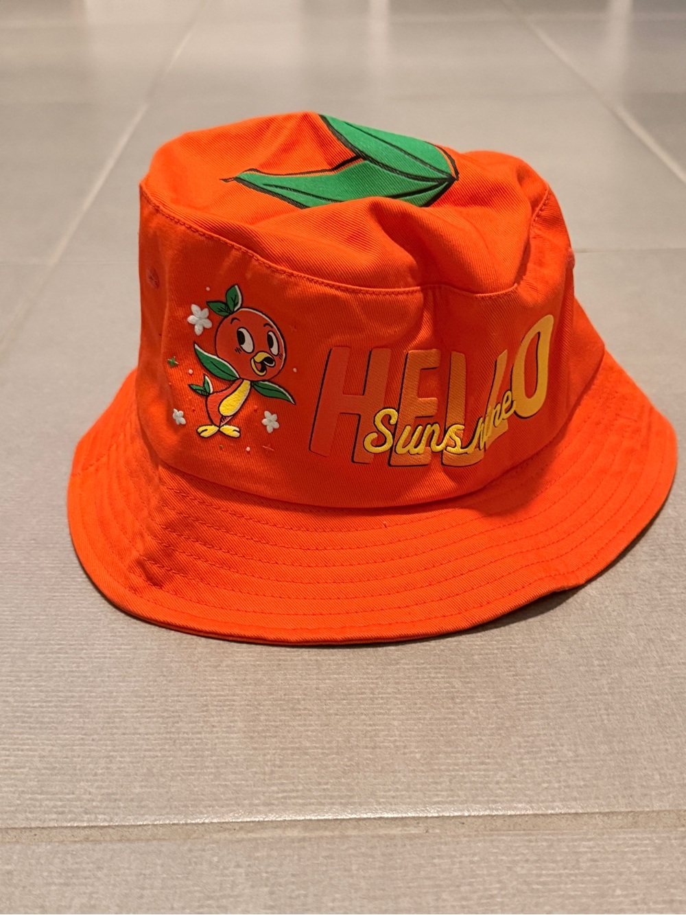 Hello Sunshine Disney Orange Bird Bucket Hat